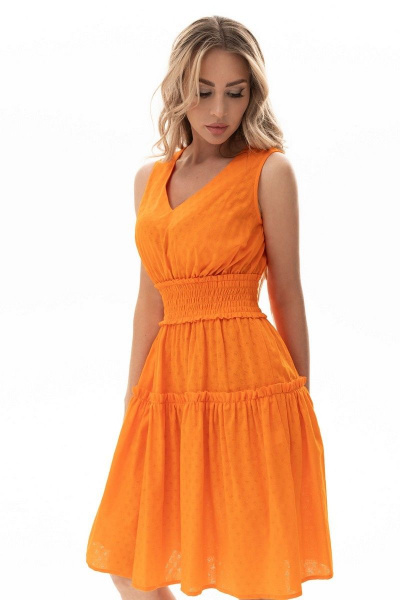 Платье Golden Valley 4823 оранжевый - фото 2