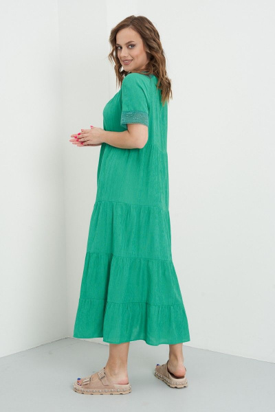 Платье Fantazia Mod 4475 зеленый - фото 3