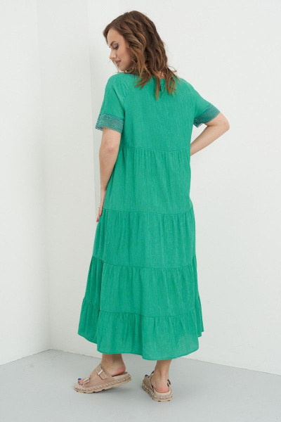 Платье Fantazia Mod 4475 зеленый - фото 4