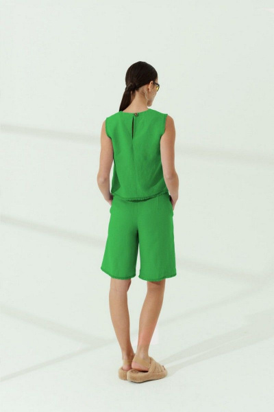 Блуза, шорты Prestige 4770 зеленый - фото 4