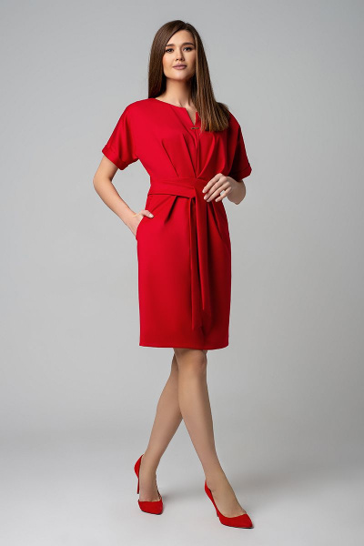 Платье MARIKA 480 красный - фото 4
