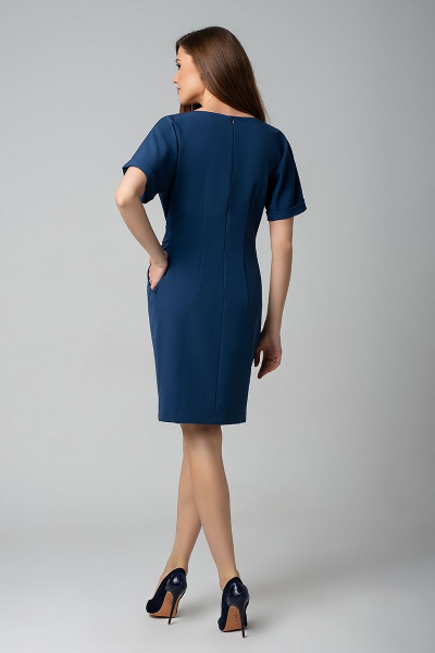 Платье MARIKA 480 т.синий - фото 5