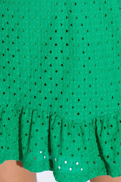 Платье PiRS 4599 зеленый - фото 2