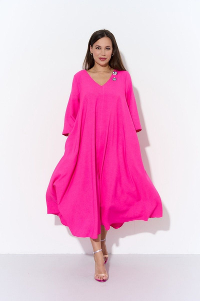 Платье Anastasia 1005 розовый - фото 4