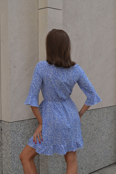 Платье THE.WOMAN 0082 голубой - фото 2