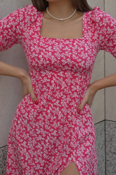 Платье THE.WOMAN 0083 розовый - фото 3