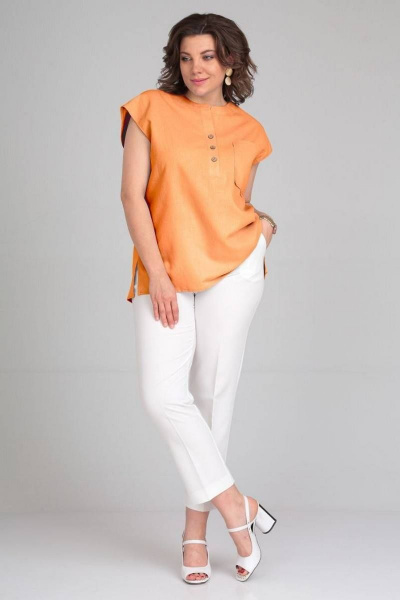 Блуза Ma Сherie 1015 оранжевый - фото 1