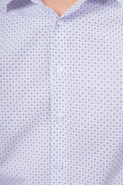 Рубашка Nadex 01-036122/504-23_170 бело-голубой - фото 4
