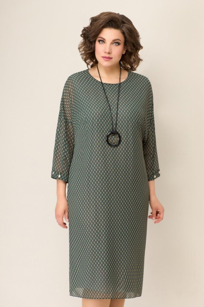Платье VOLNA 1299 мятно-зеленый - фото 2