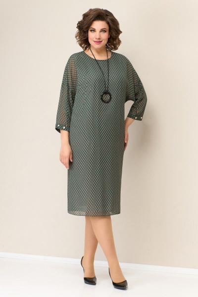 Платье VOLNA 1299 мятно-зеленый - фото 1
