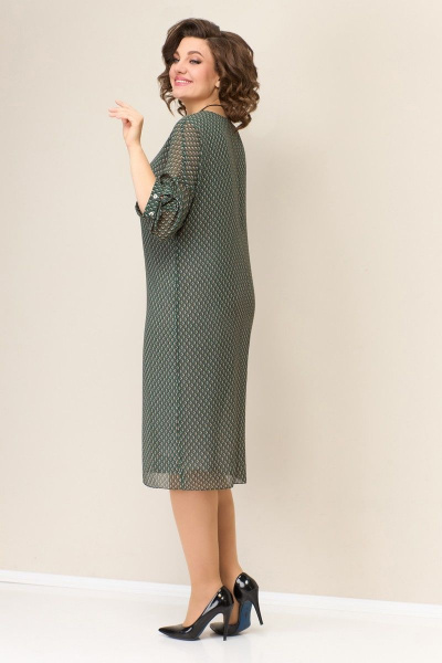 Платье VOLNA 1299 мятно-зеленый - фото 3