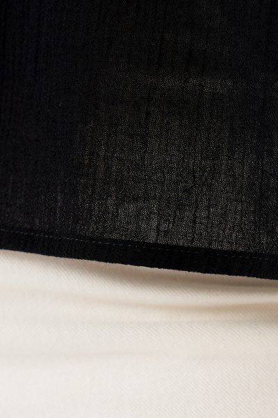 Блуза Панда 132340w черный - фото 5