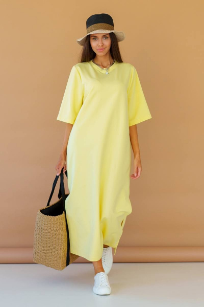 Платье Ivera 1090L желтый - фото 1
