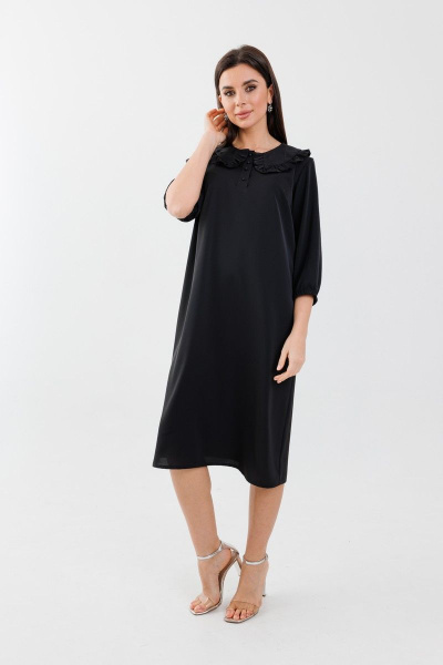 Платье Anelli 1274 черный - фото 1