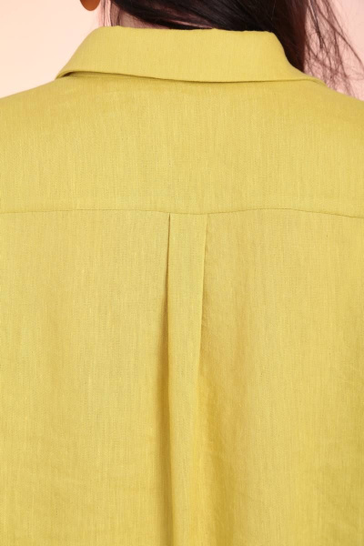 Рубашка Ma Vie М605-1 желтый - фото 4