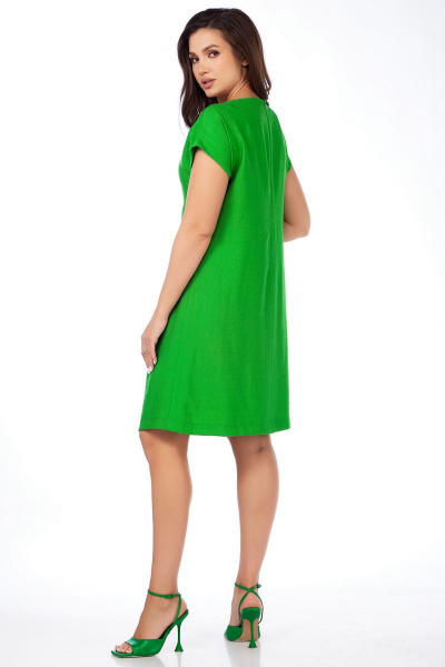Платье Dilana VIP 1978 зеленый - фото 2