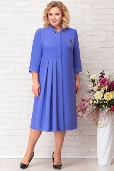 Платье Aira Style 707 синий - фото 1