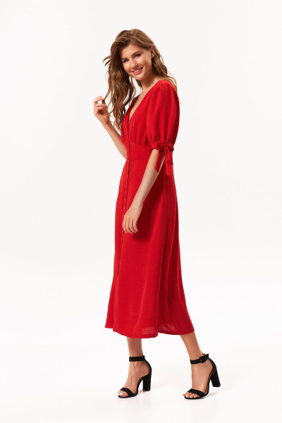 Платье KaVaRi 1044.3 красный - фото 2