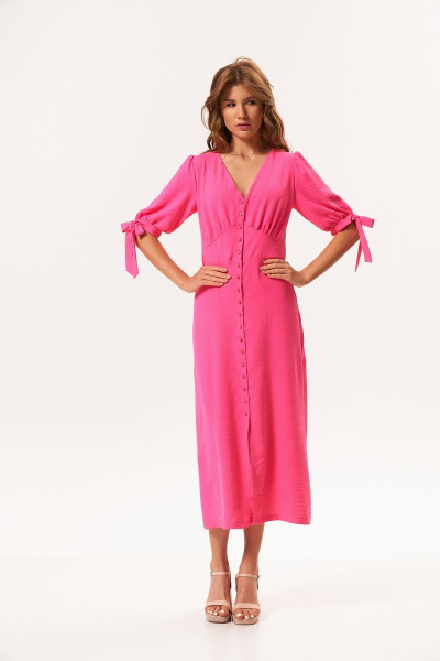 Платье KaVaRi 1044.5 розовый - фото 1