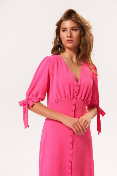 Платье KaVaRi 1044.5 розовый - фото 4
