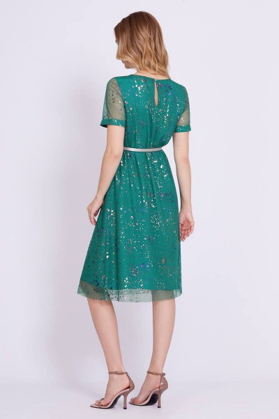 Платье Bazalini 4747 зеленый - фото 2