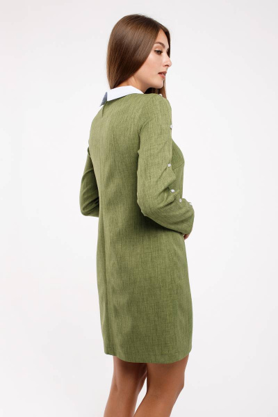 Платье Madech 195315 травяной-зеленый - фото 6