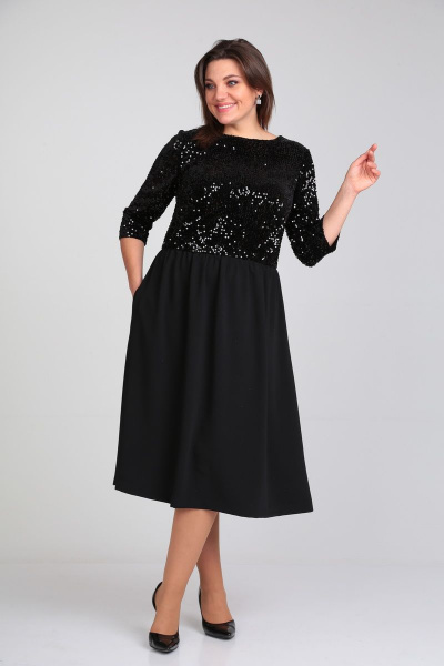 Платье Immi 3008 черный - фото 1