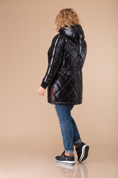 Куртка Svetlana-Style 1285 черный - фото 2