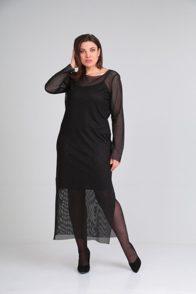 Платье Immi 3011 черный - фото 7
