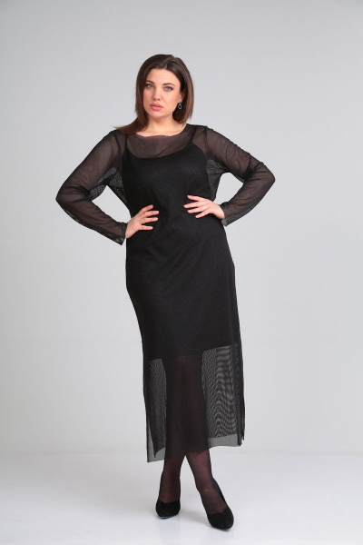Платье Immi 3011 черный - фото 4