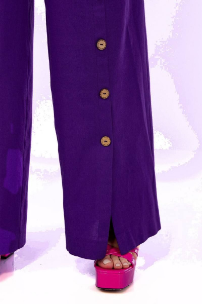 Блуза, брюки Gold Style 2566 фиолетовый - фото 3