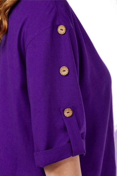 Блуза, брюки Gold Style 2566 фиолетовый - фото 2