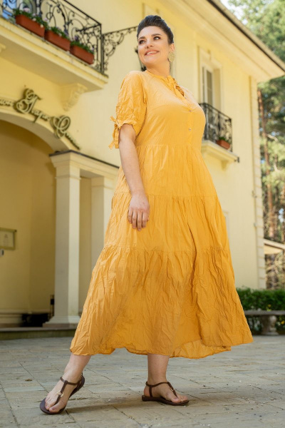 Платье Andina 806-2 манго - фото 8