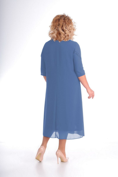 Платье Algranda by Новелла Шарм А3310-голубое - фото 2