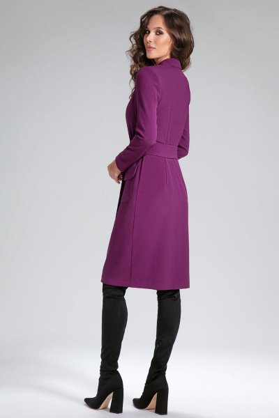 Платье AYZE 11-78 фиолетовый - фото 3