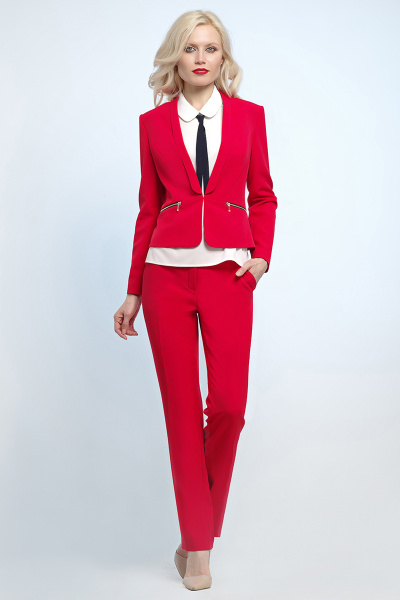 Блуза, брюки, жакет Lady Secret 2508 красный - фото 1