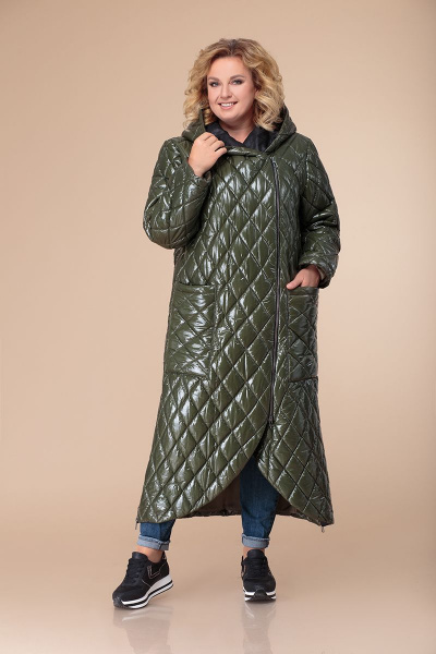 Пальто Svetlana-Style 1308 зеленый - фото 1