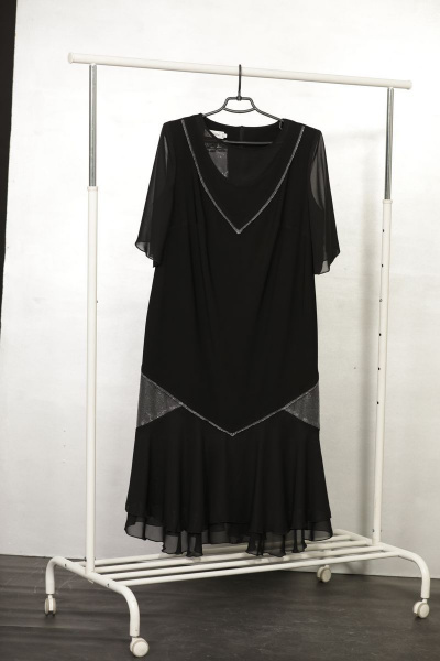 Платье Mubliz 388 черный - фото 3