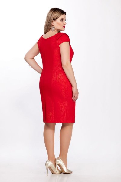 Платье LaKona 1204 красный - фото 2