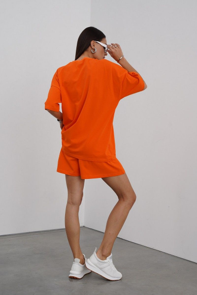 Футболка, шорты RAWR 184 оранжевый - фото 4