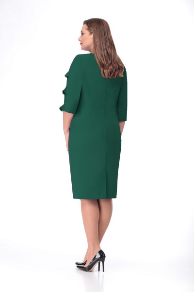 Платье VOLNA 1099 зеленый - фото 2