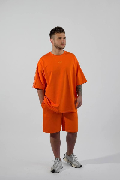 Майка, шорты А2ГА R1 оранжевый - фото 1