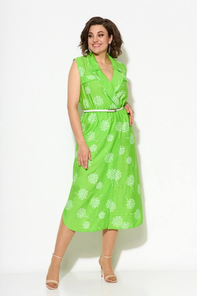 Платье Koketka i K 1052 зеленый - фото 2