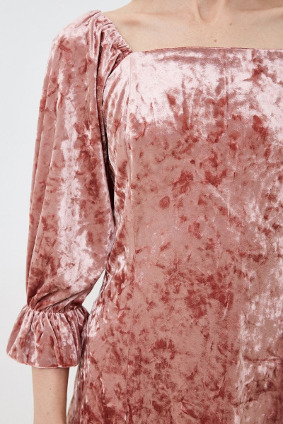 Платье Patriciа F15276 пыльная роза - фото 4