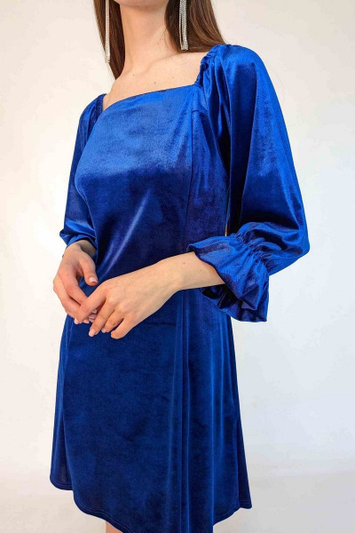 Платье Patriciа F15276 синий - фото 3