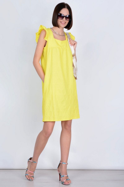 Платье Patriciа C15338 желтый - фото 1
