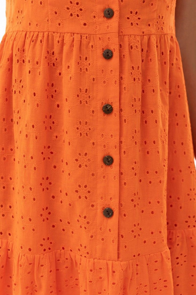 Платье Golden Valley 4720 оранжевый - фото 7