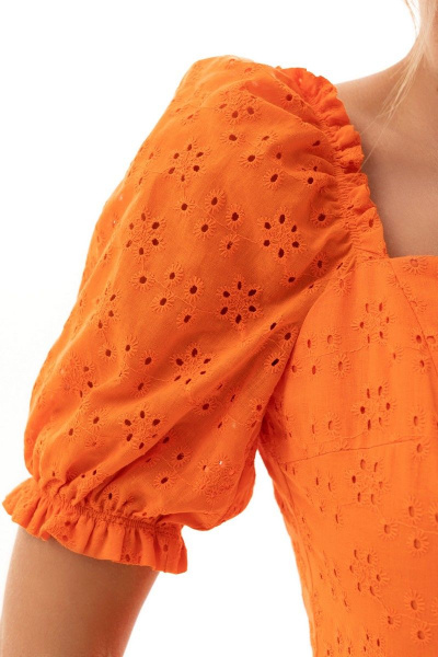 Платье Golden Valley 4720 оранжевый - фото 4