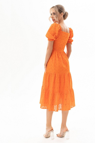 Платье Golden Valley 4720 оранжевый - фото 3