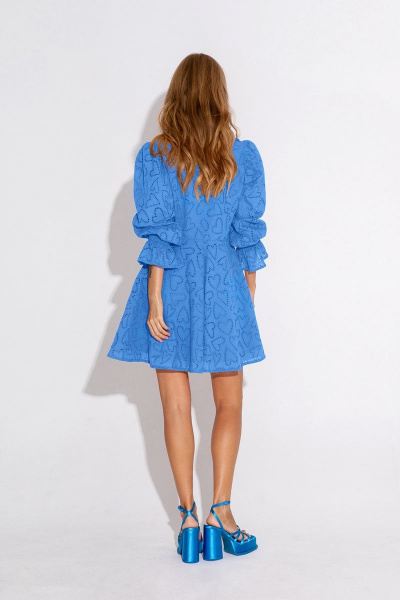 Платье PiRS 4620 голубой - фото 6